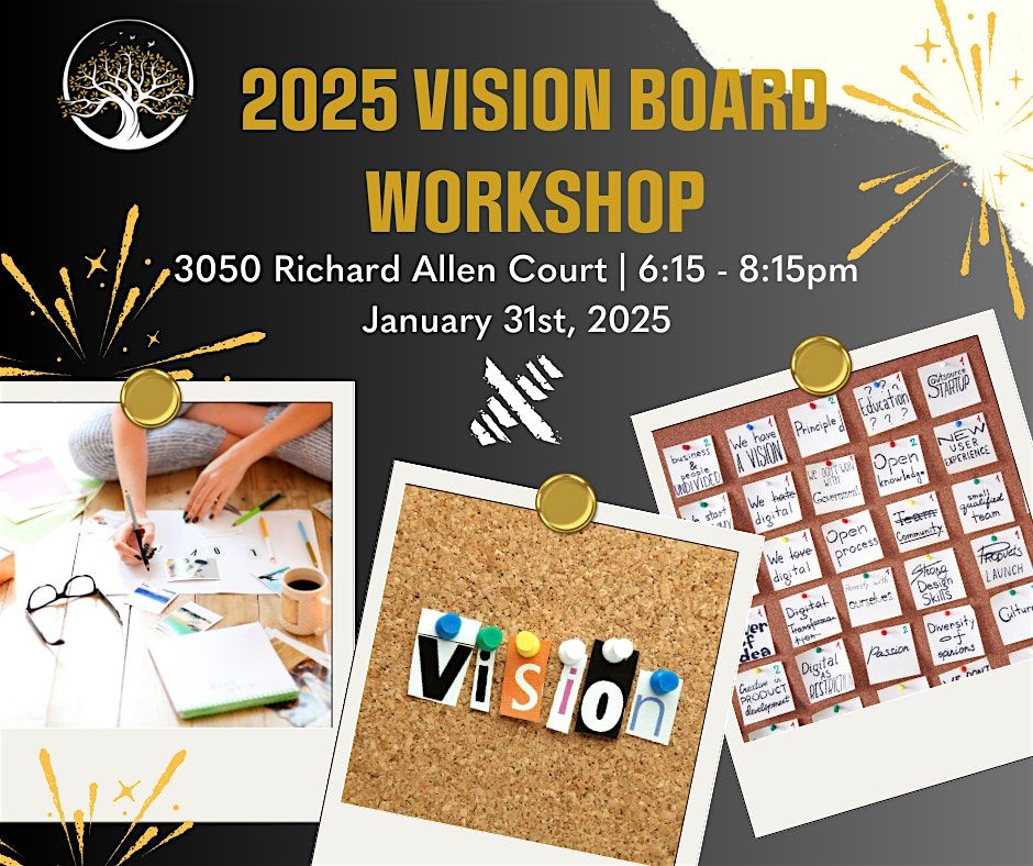 Dream Big in 2025: Vision Board Workshop with Peer Mentor Hope Thorndyke!