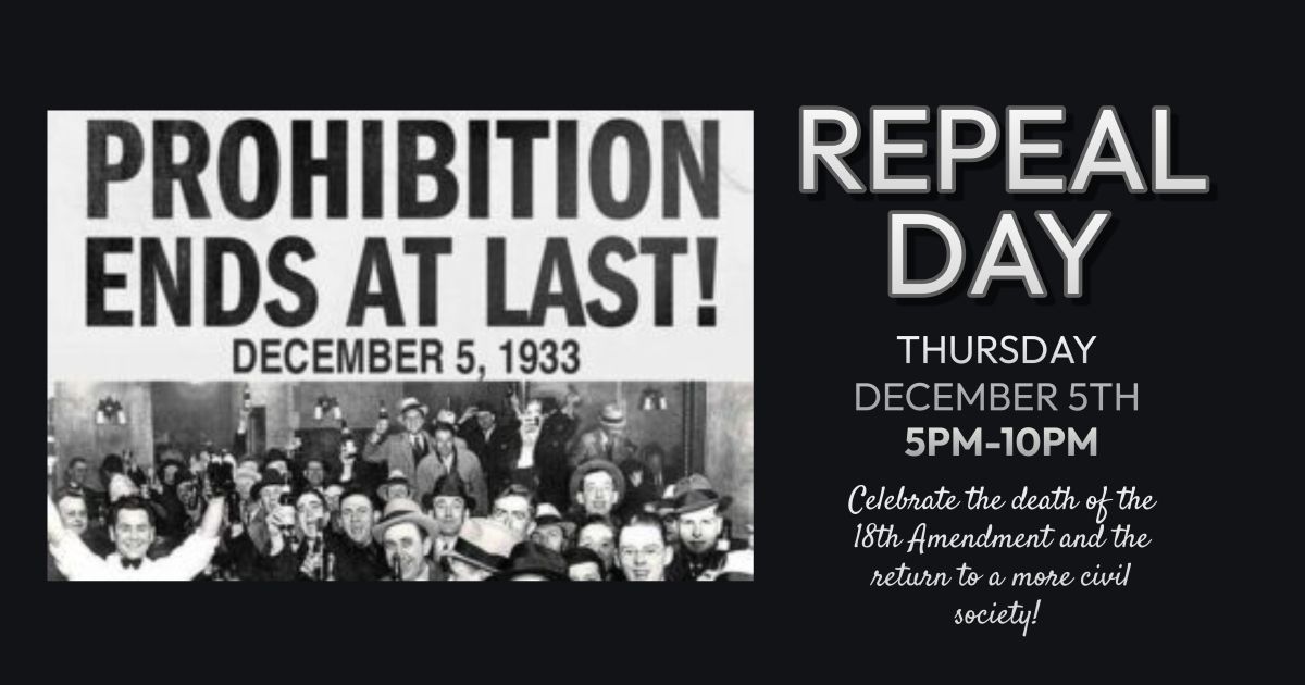 REPEAL DAY CELEBRATION