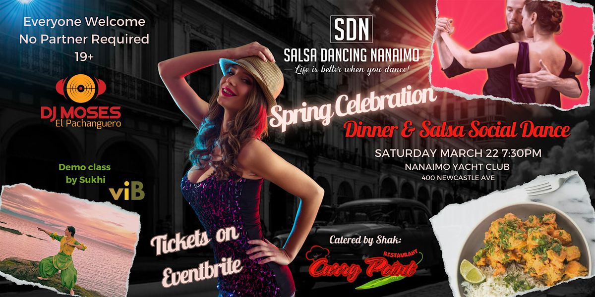 SDN Presents: Spring Celebration - Dinner & Salsa Social Dance