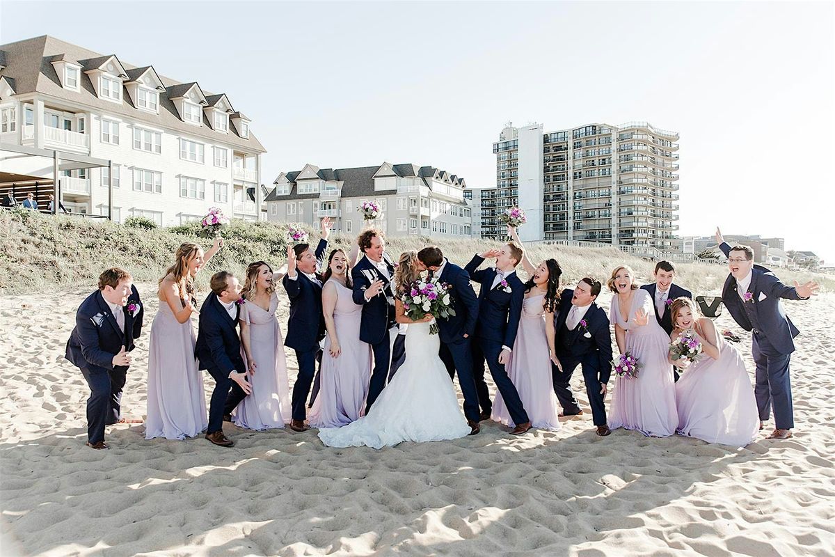 Bubbles and brides on the bay... a Bridal Sip & See