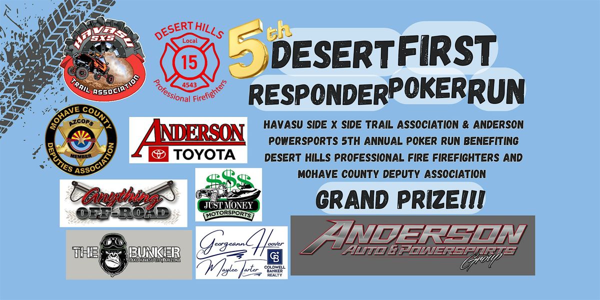 Havasu Side x Side Trail Association 5th Annual Desert Responder Poker Run
