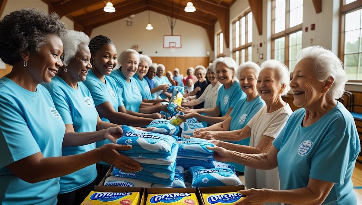Distribuci\u00f3n gratuita de art\u00edculos esenciales de lavander\u00eda para Seniors