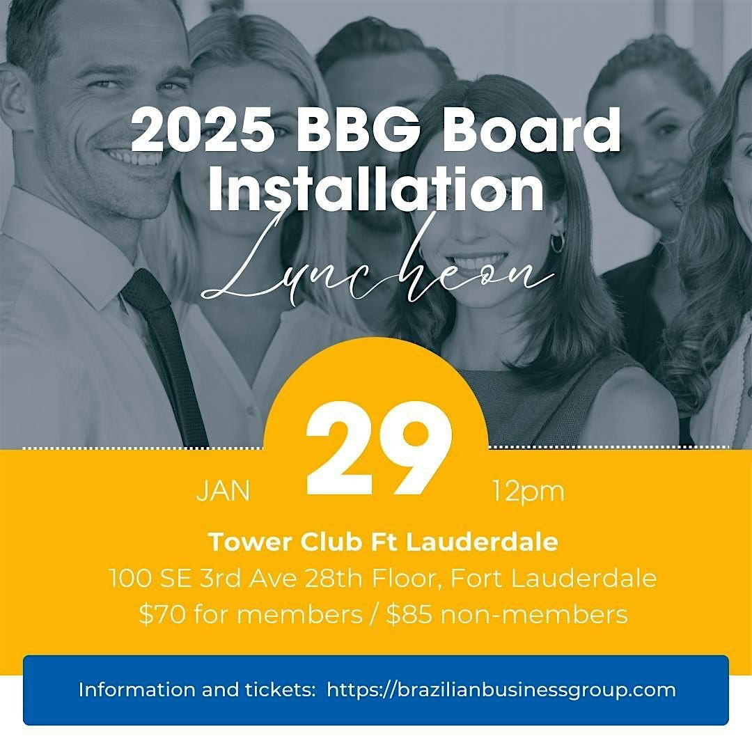 2025 BBG Board Installation Luncheon