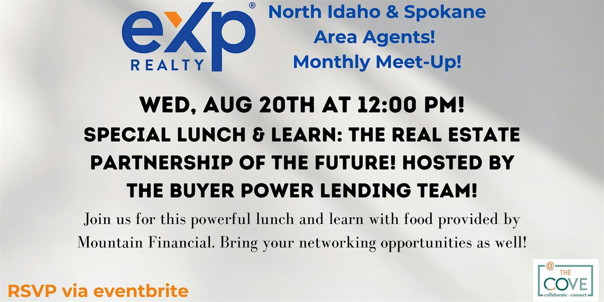 The Real Estate Partnership of the Future Lunch & Learn!