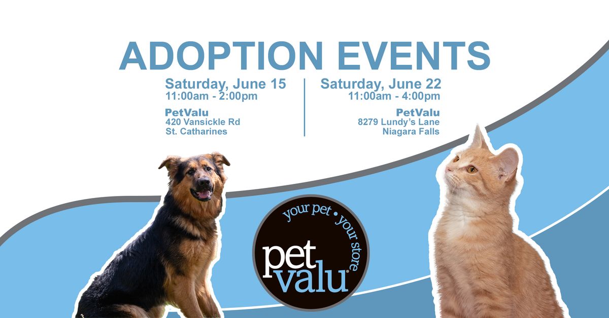 PetValu Adoption Event - Niagara Falls