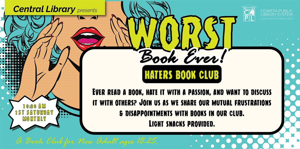 Worst Book Ever - Haters Book Club
