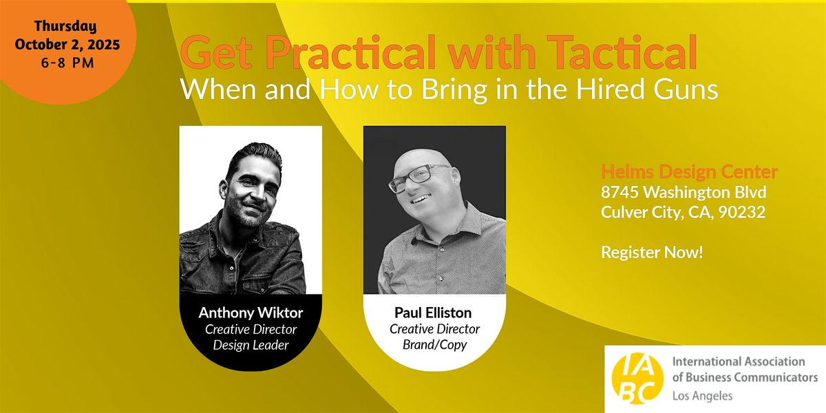 Get Practical with Tactical, When and How to Bring in the Hired Guns