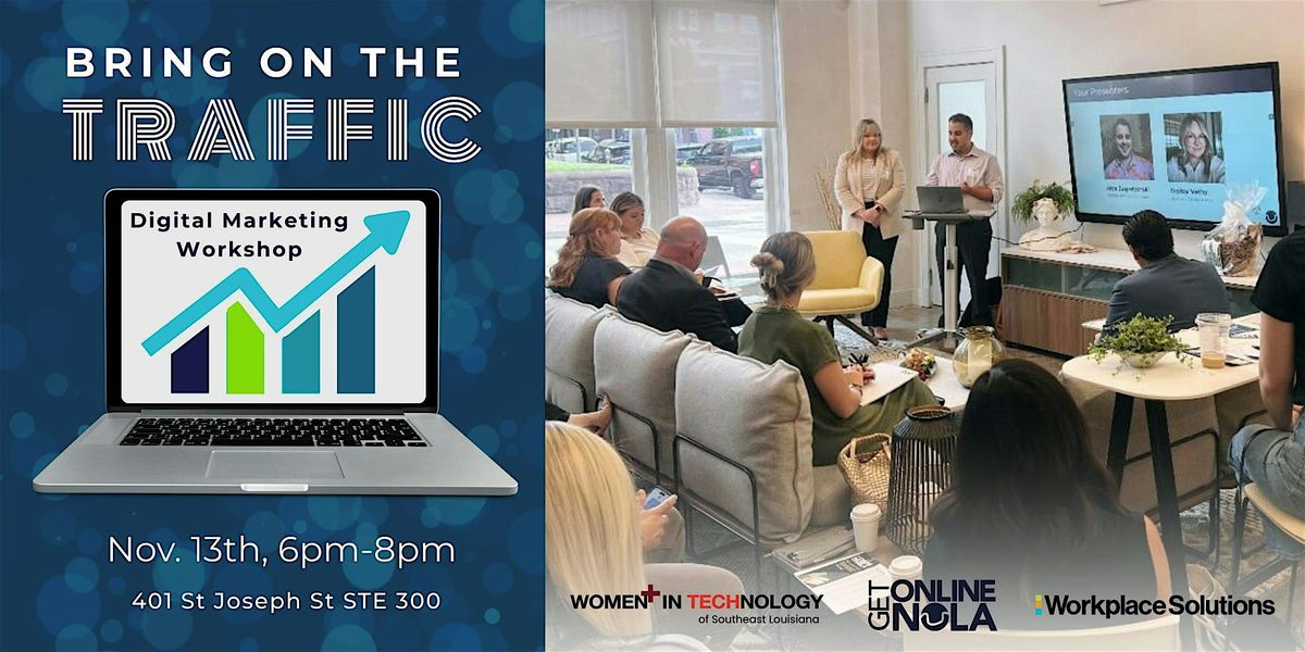 Get Online NOLA & WIT+ SELA Workshop!