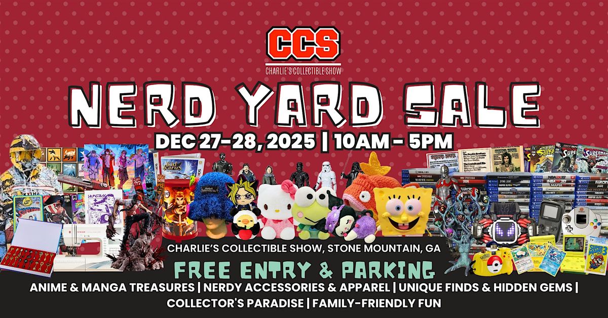 CCS Nerd Yard Sale