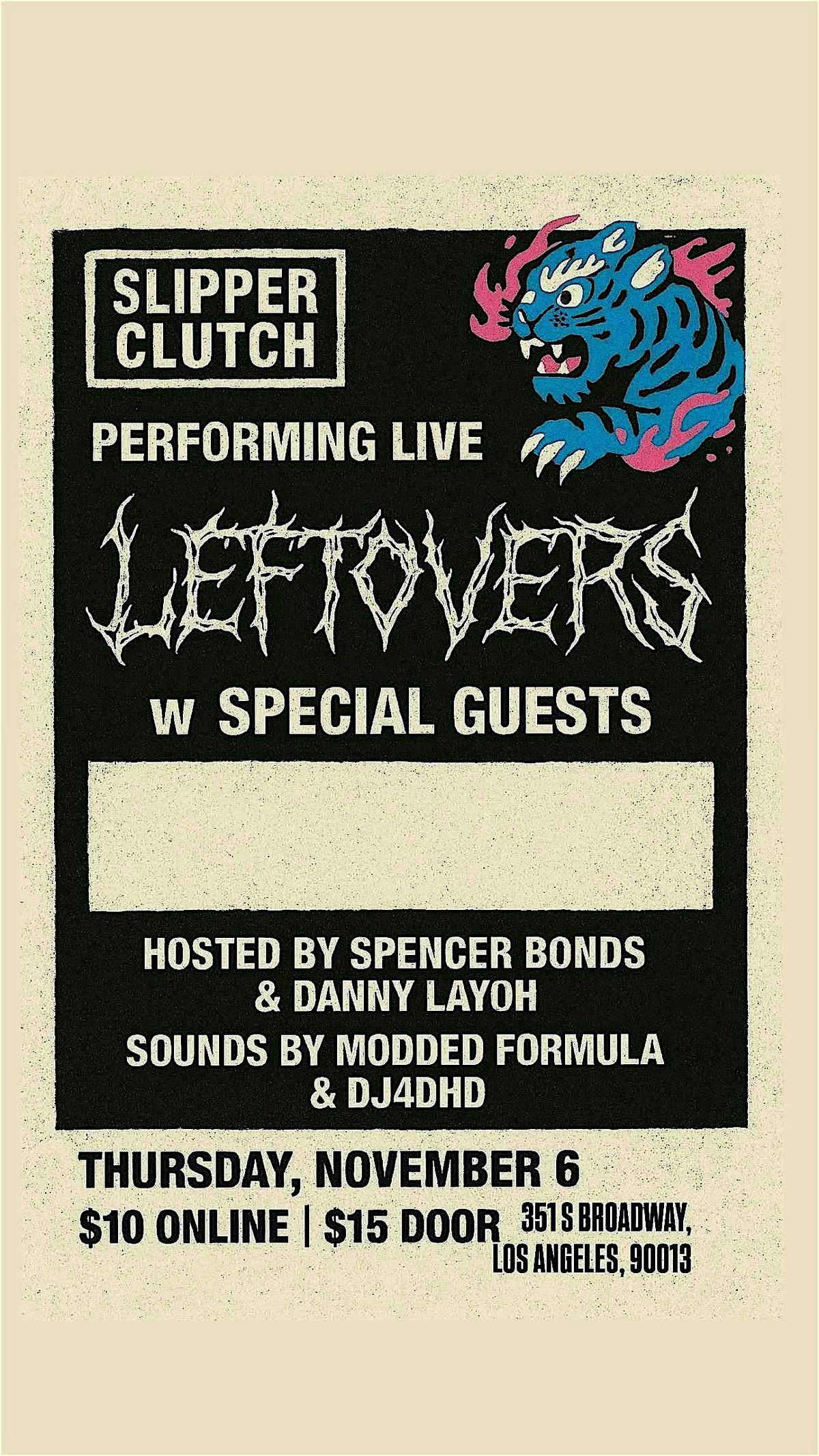 LEFTOVERS DTLA PARTY