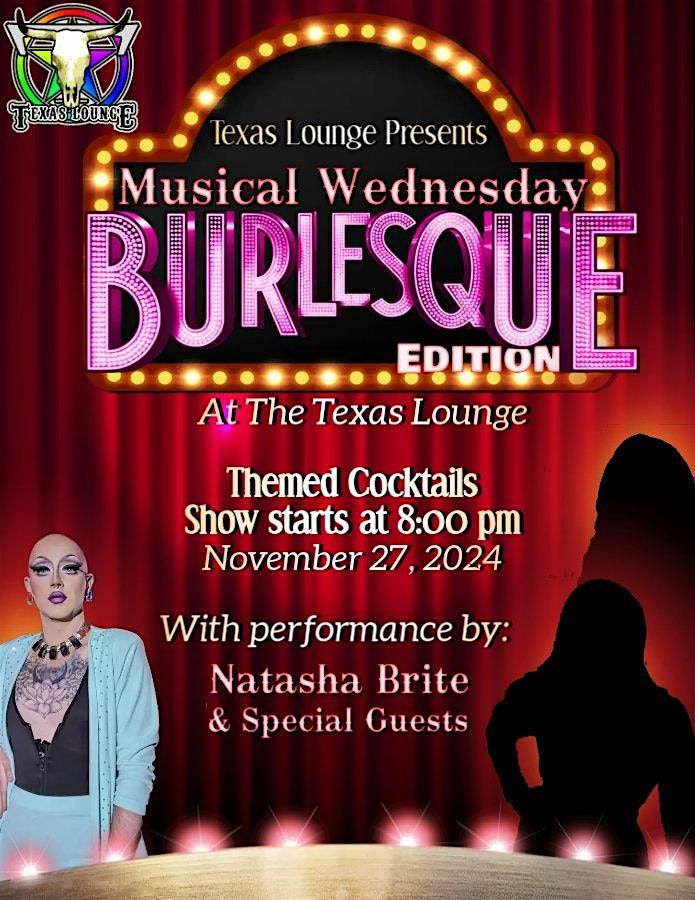 Musical Wednesday - Burlesque Edition Drag Show