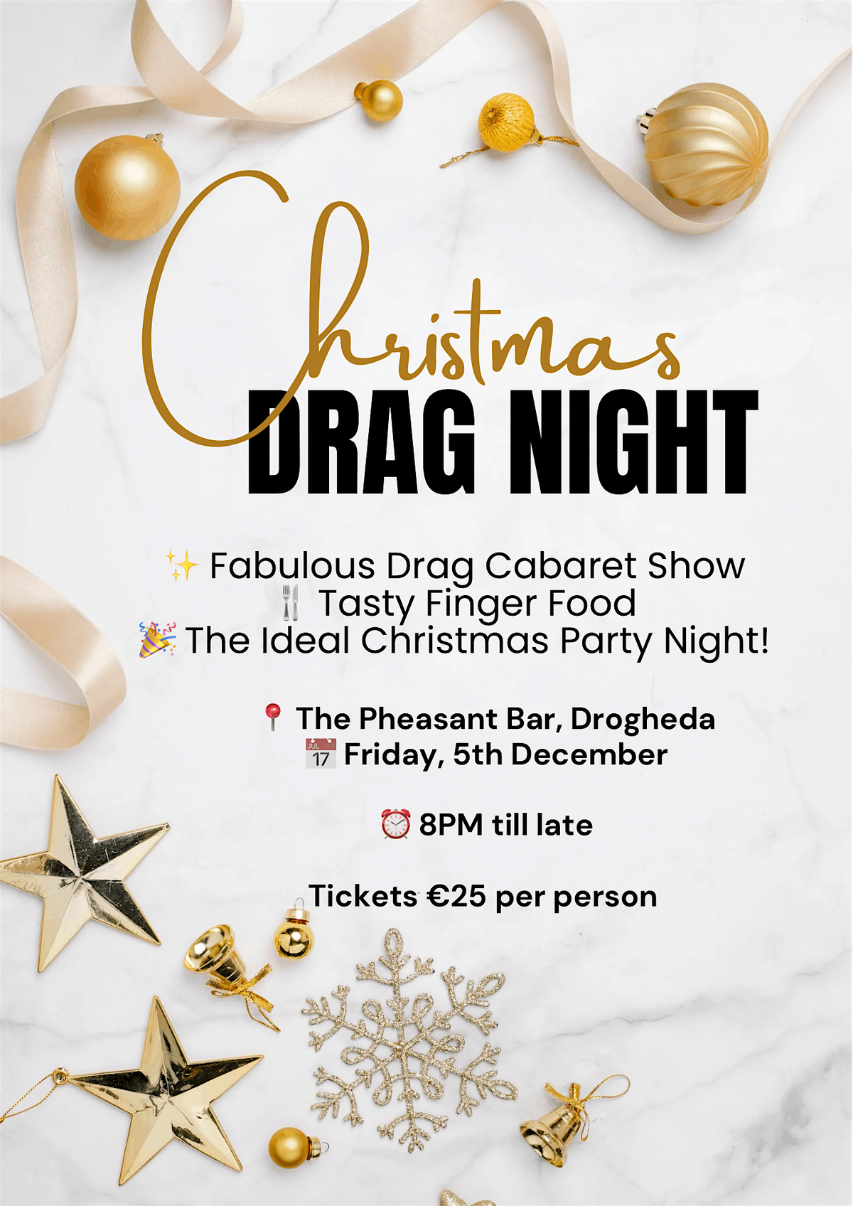 Christmas Drag Night