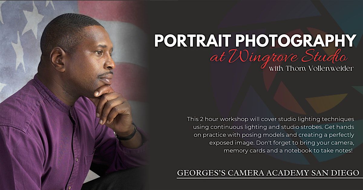 Portrait Photography at Wingrove Studio with Thom Vollenweider