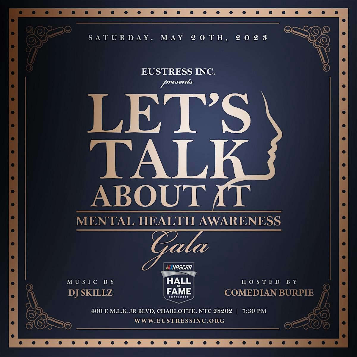 Eustress Inc Presents: 8th Annual Let's Talk About It Mental Health Gala