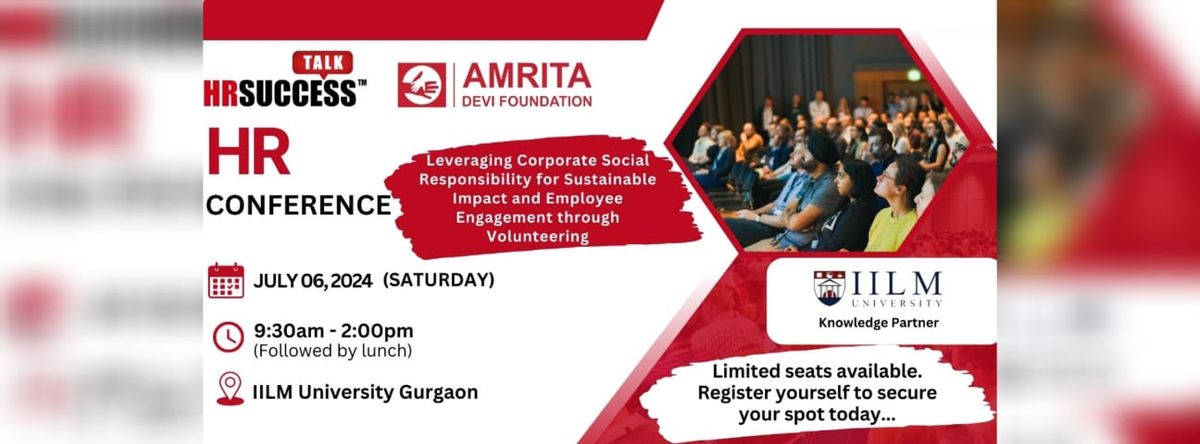 HR Conference by  Amrita Devi Foundation & HR SUCCESS TALK