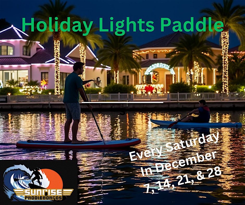 Holiday Lights Night Paddle