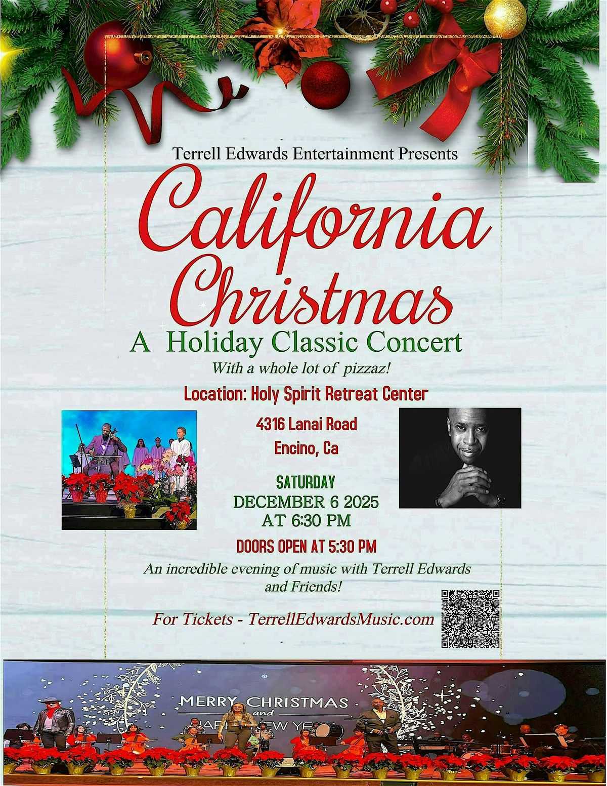 California Christmas.. The holiday classic concert with lots of pizazz!