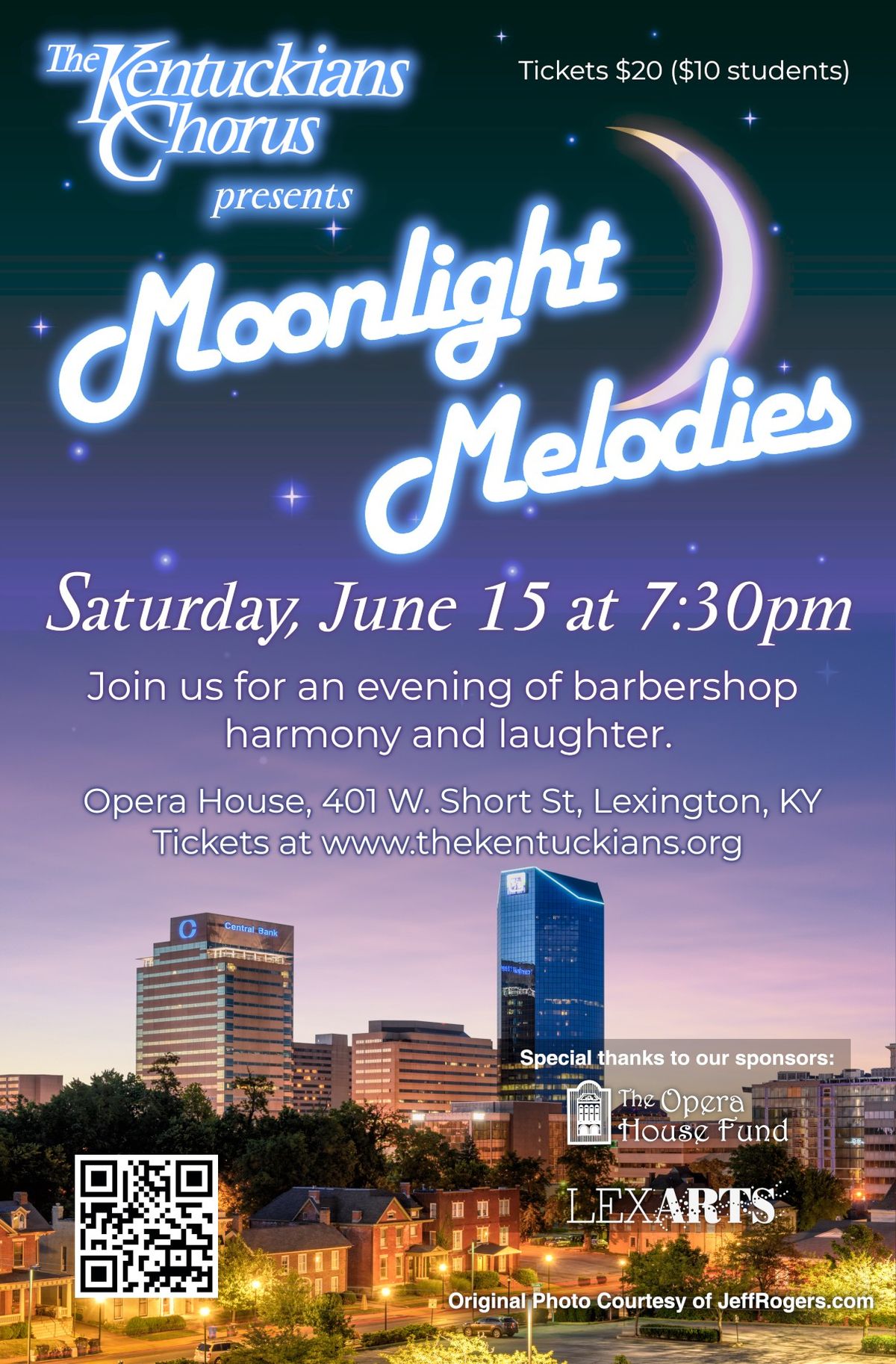 Moonlight Melodies - The Kentuckians Chorus