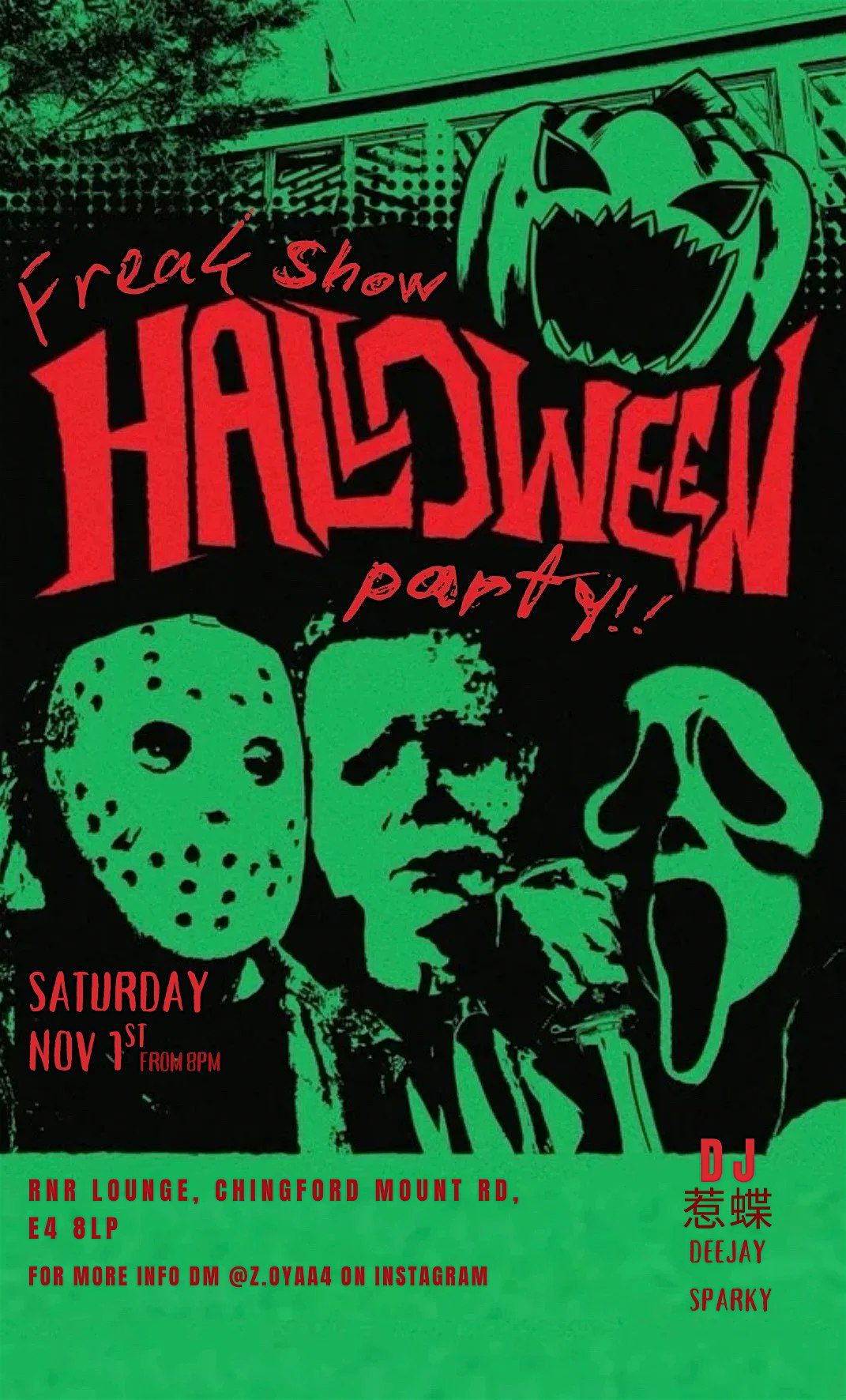 FREAK SHOW HALLOWEEN PARTY