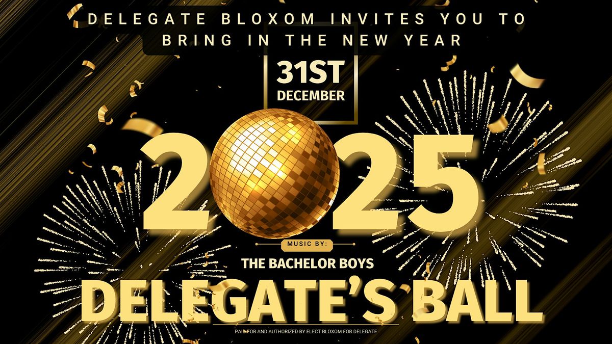 Delegate Bloxom's NYE Ball