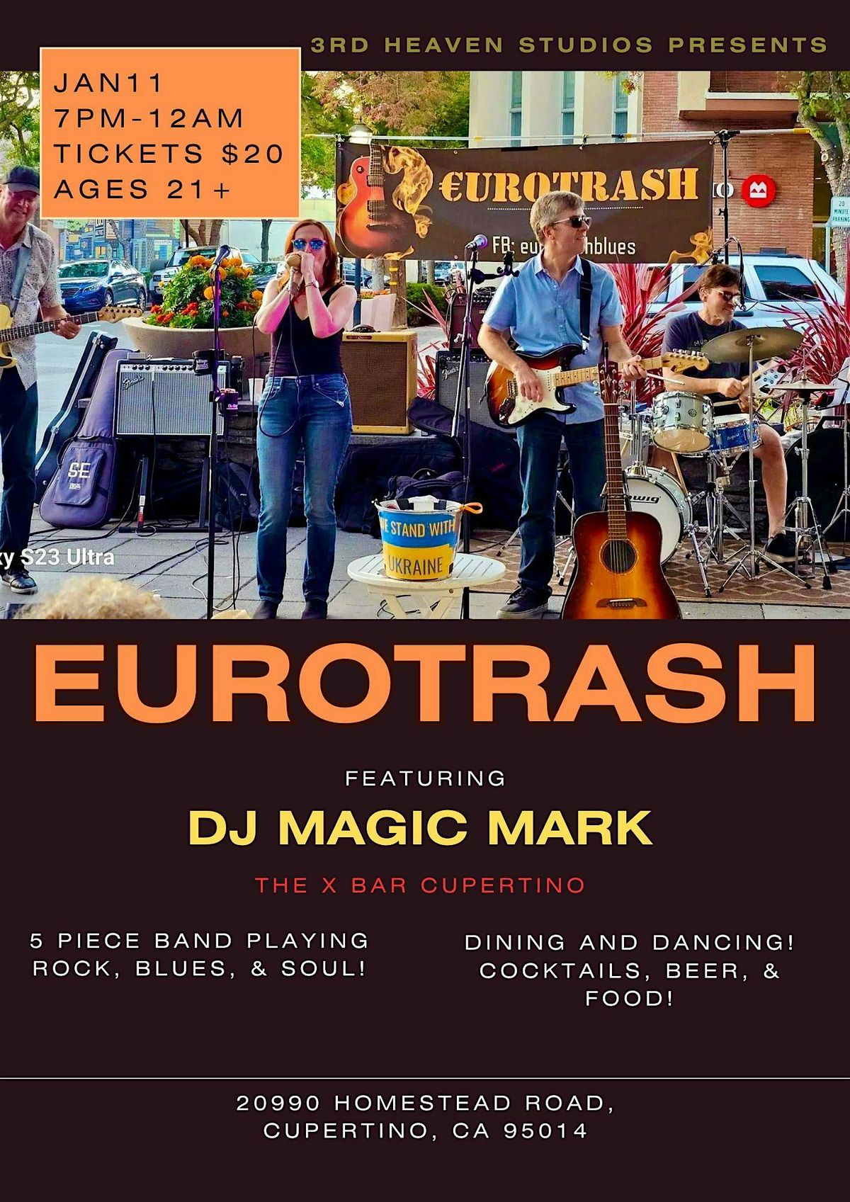 Eurotrash with DJ Magic Mark at the X Bar in Cupertino