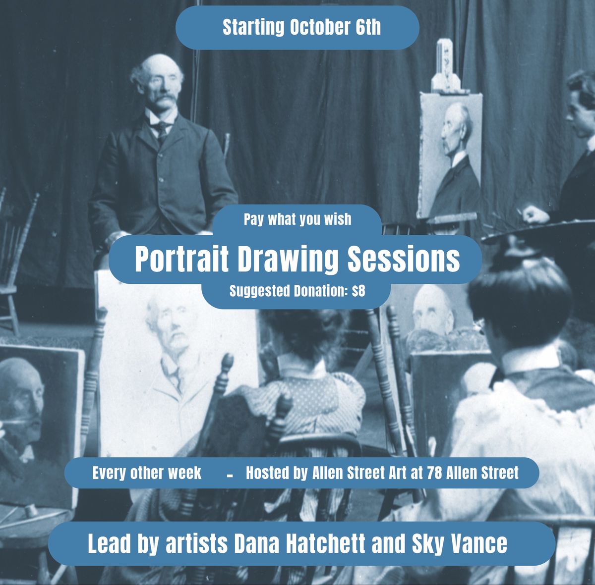 Portrait Drawing Sessions