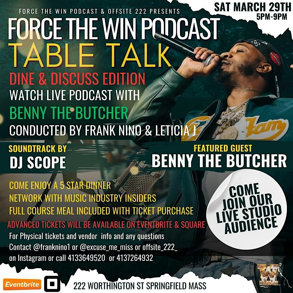 Force The Win Podcast Table Talk Dine and Discuss Edition