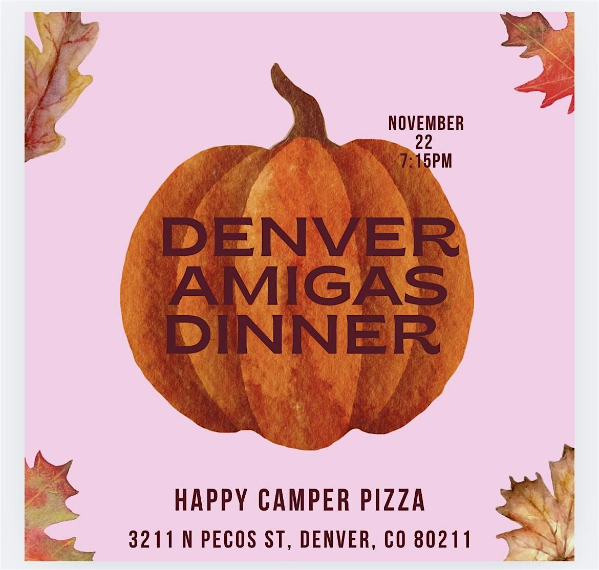 Denver Amigas Dinner