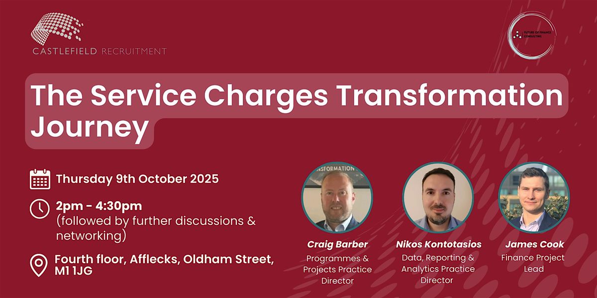 The Service Charges Transformation Journey