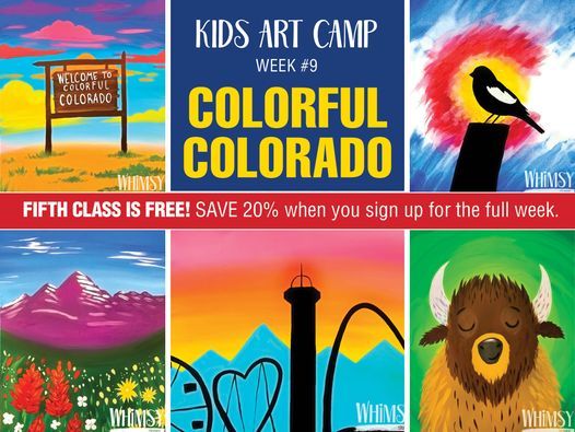 KIDS ART CAMP - Colorful Colorado