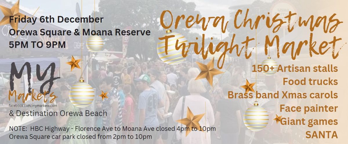 Orewa Christmas Twilight Market