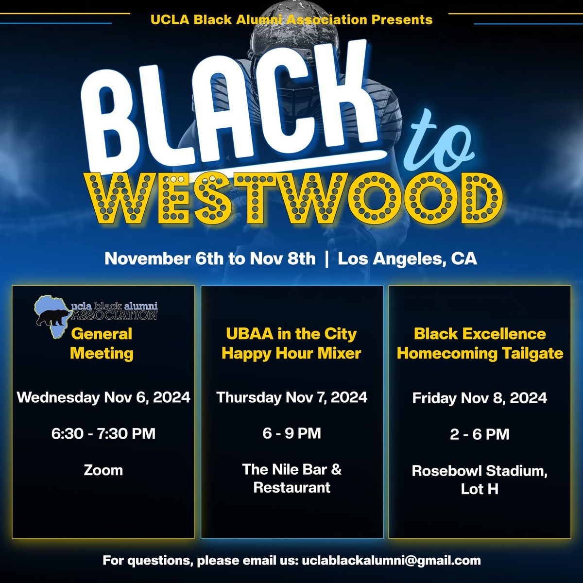 BlacktoWestwood: Black Excellence Game 