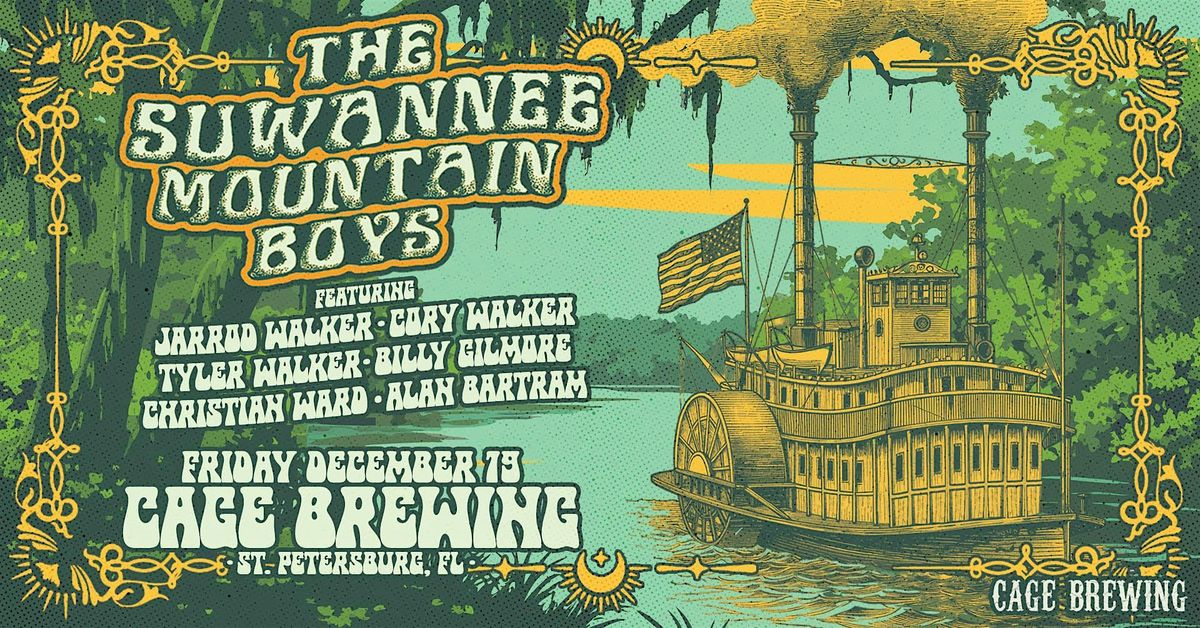 The Suwannee Mountain Boys | Cage Brewing, St. Petersburg, FL | FRI DEC 19