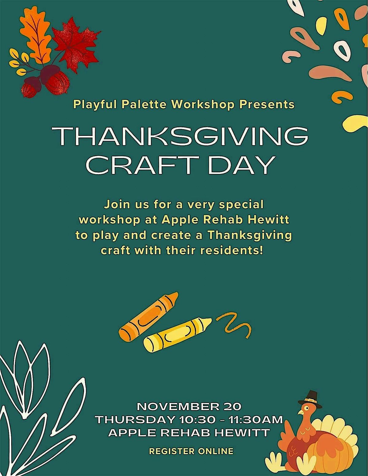 Thanksgiving Craft Day