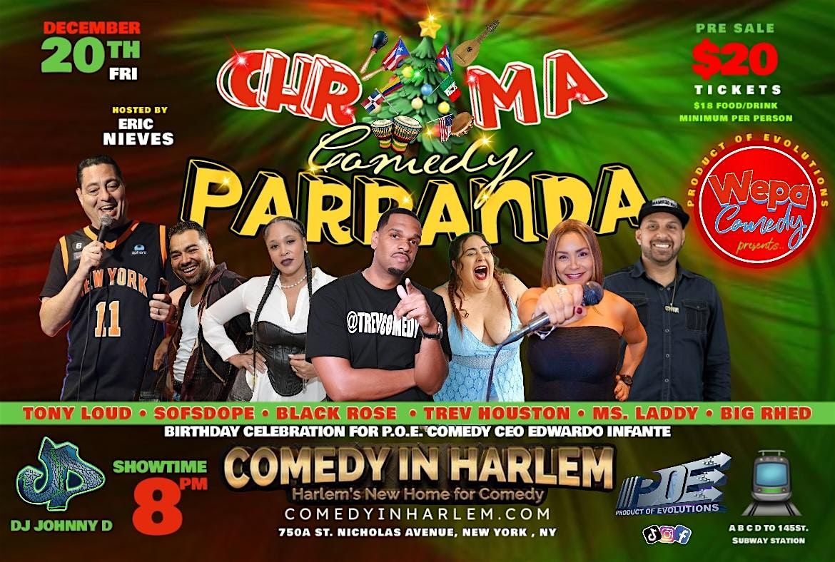 WEPA COMEDY AT COMEDY IN HARLEM