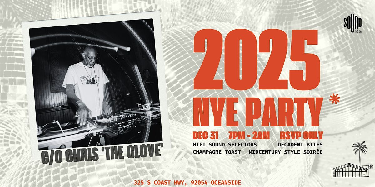 Sound by the Sea 2025 NYE party ft. Chris 'The Glove' and other DJs