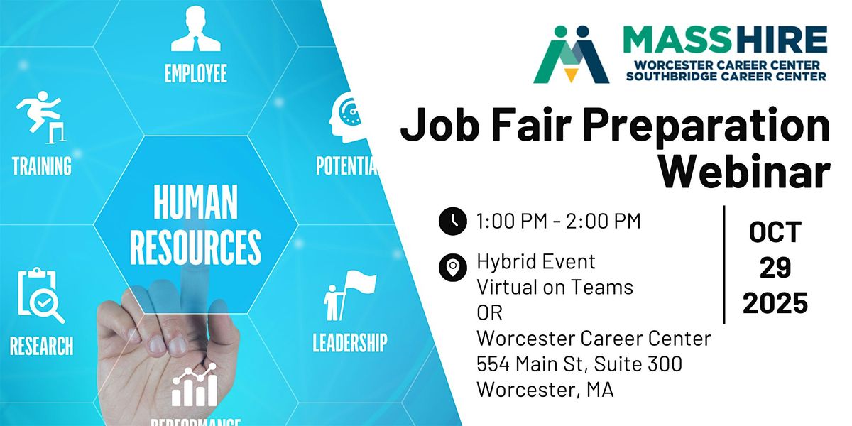Job Fair Preparation Webinar