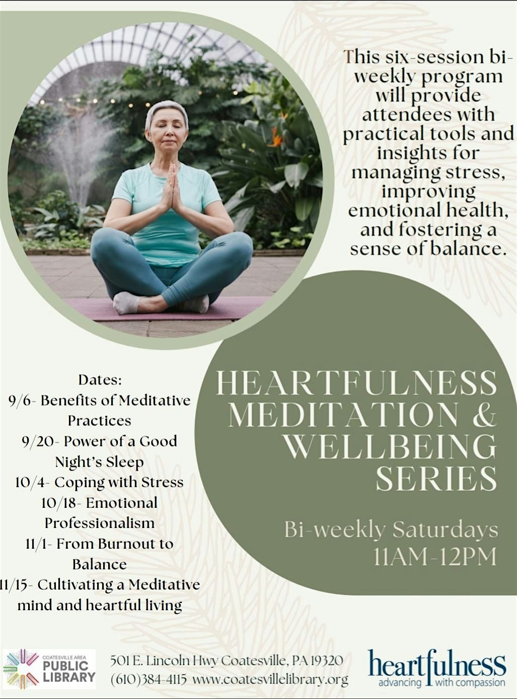 Heartfulness Meditation & Wellbeing Series