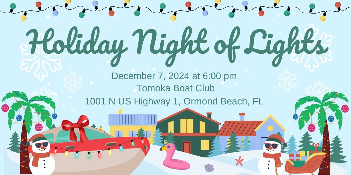 Holiday Night of Lights on the Tomoka River