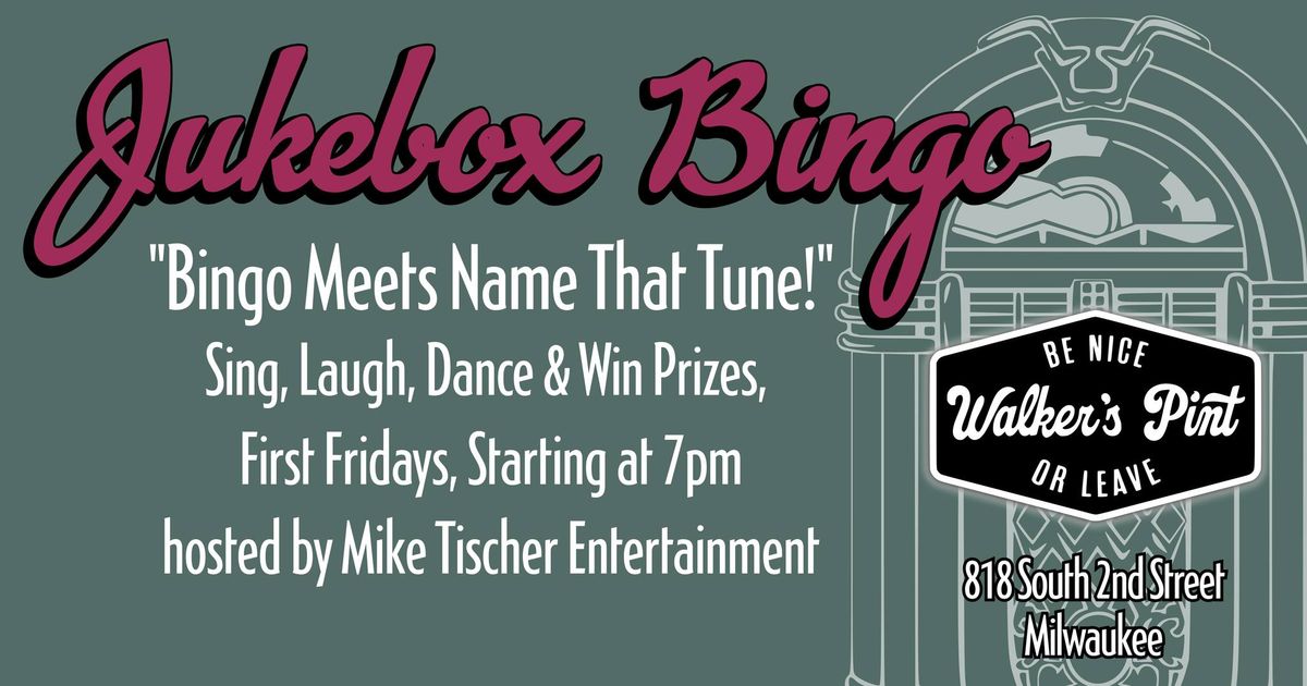 Jukebox Bingo at Walker's Pint!