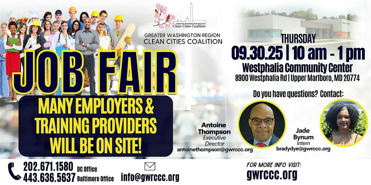 GWRCCC Upper Marlboro Job Fair