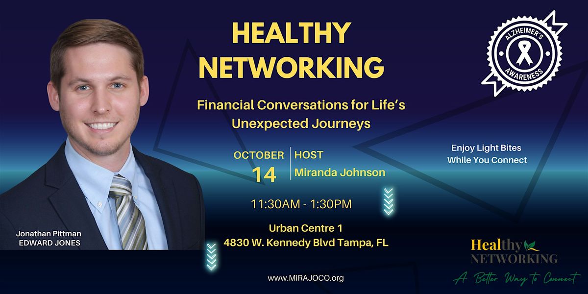 Healthy Networking \u2013 Tampa- Alzheimer's Awareness