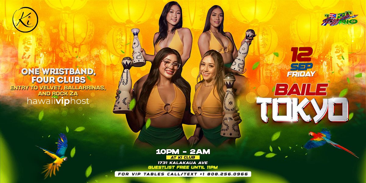 Baile Tokyo: Reggaeton Party ft Performances by The Vill Dance Co