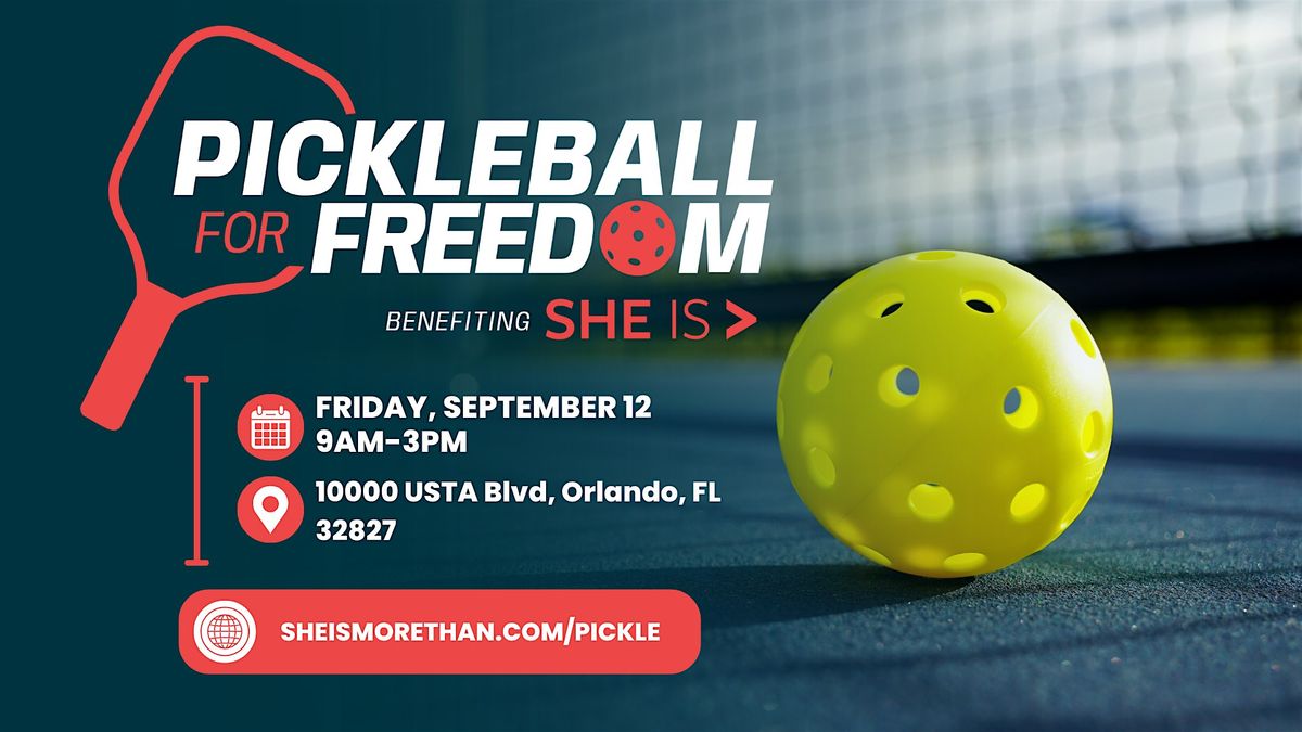 Pickleball for Freedom