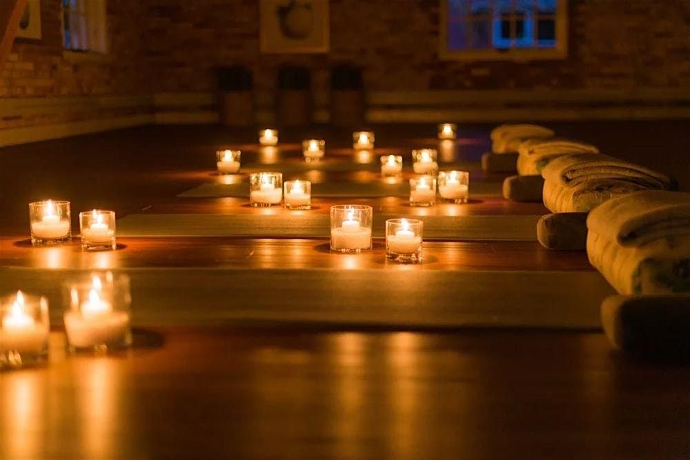 Candlelight Yoga at The Market