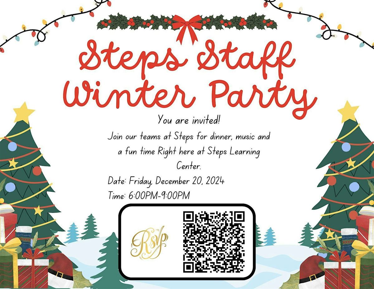 Steps Learning Winter Party