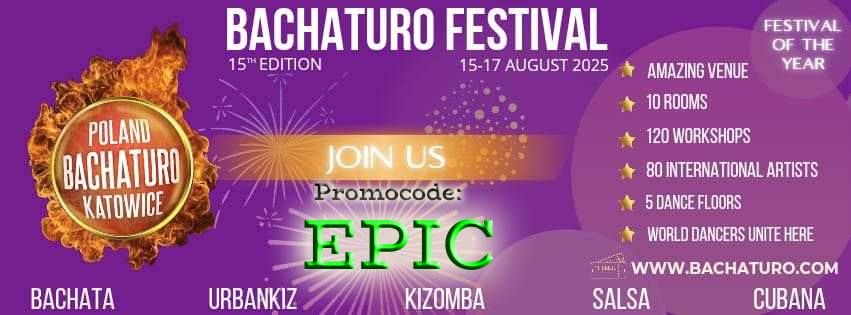 Bachaturo festival 2025 - Promocode: EPIC