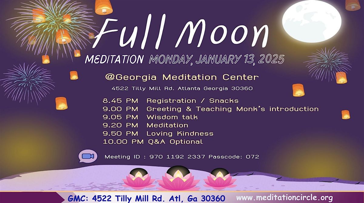 January Moon Light Meditation