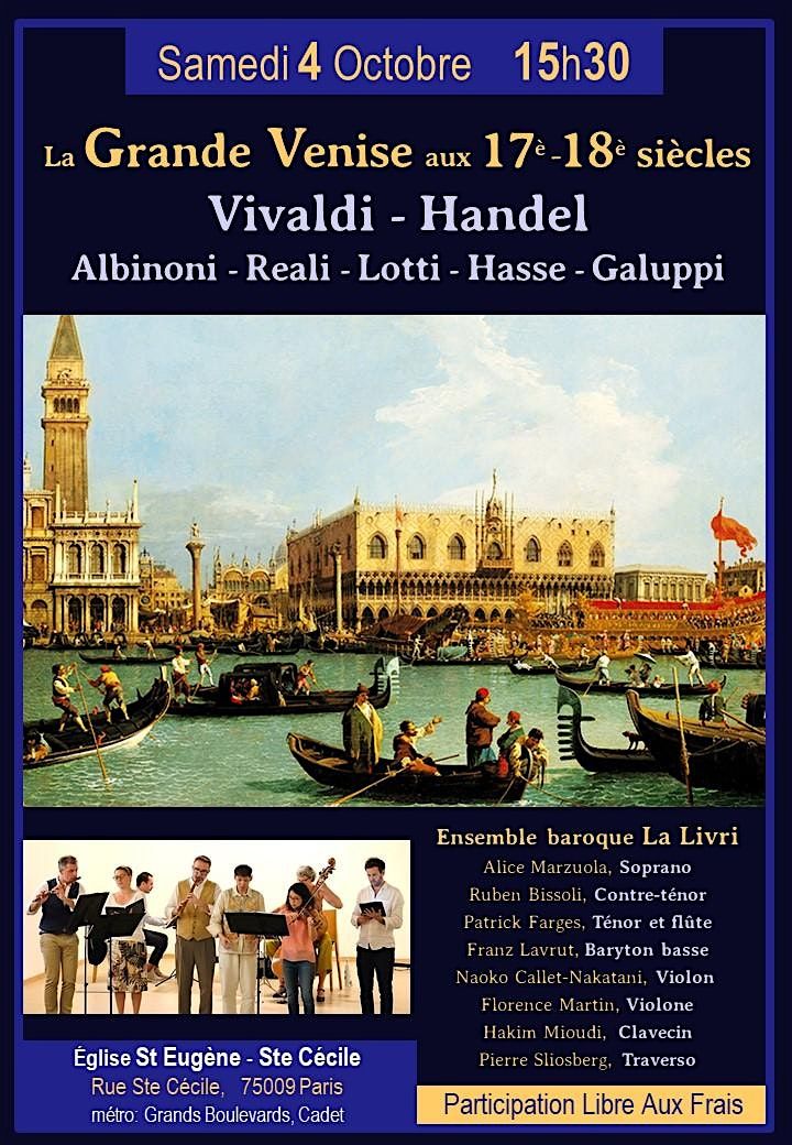 Concert Baroque : Sonates, Airs & Cantates