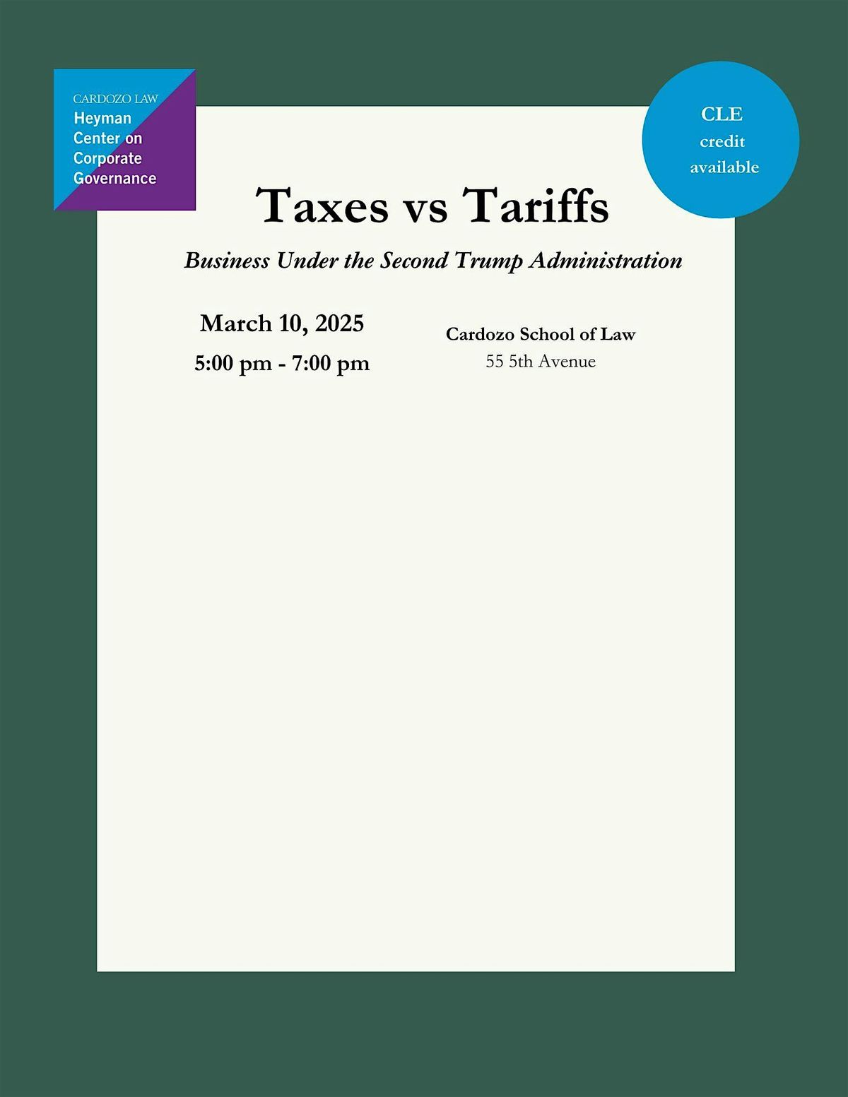 Taxes vs Tariffs